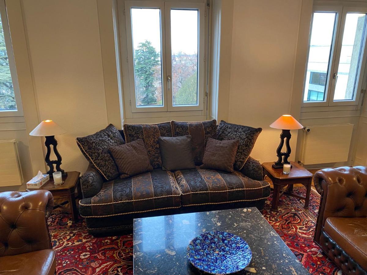 Geneve, Plein Centre,Belle Vue Lac, Splendide Et Grand Appartement Екстериор снимка