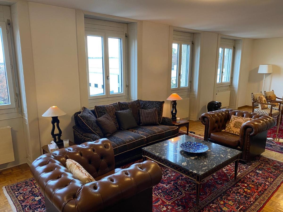 Geneve, Plein Centre,Belle Vue Lac, Splendide Et Grand Appartement Екстериор снимка