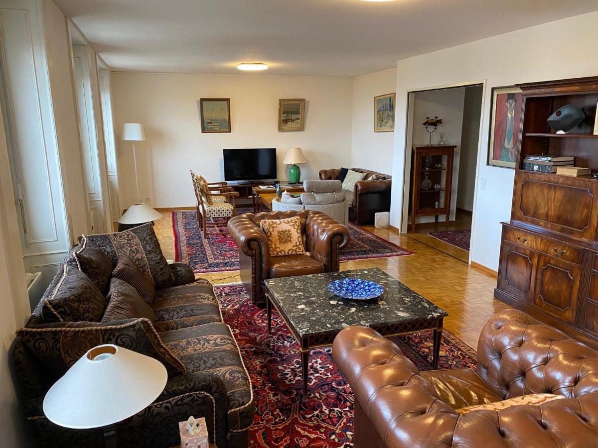 Geneve, Plein Centre,Belle Vue Lac, Splendide Et Grand Appartement Екстериор снимка